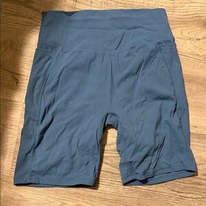 Women's Stylish Blue Bike Shorts